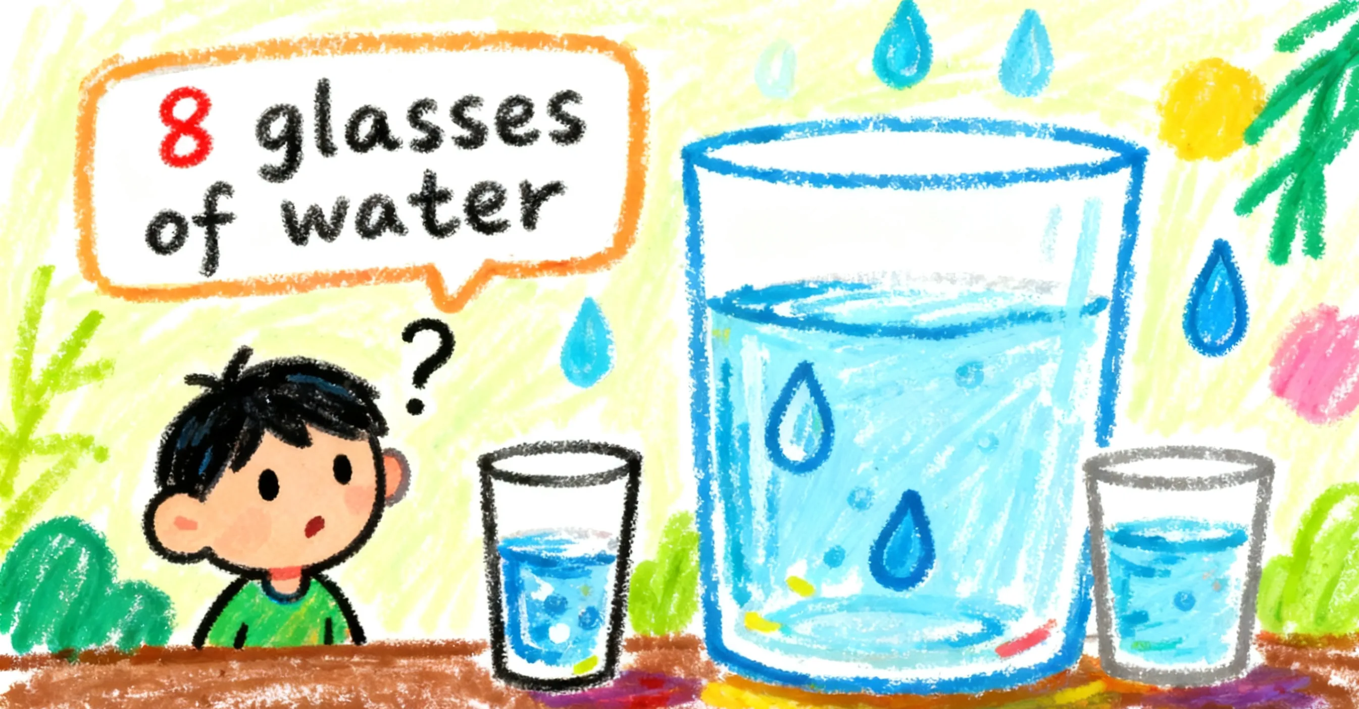 Should you drink eight glasses of water a day?
