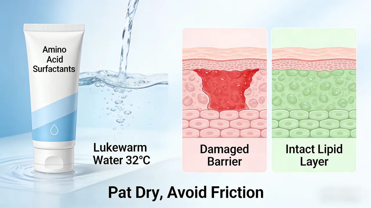 Gentle Cleansing: Guard the First Line of Your Skin Barrier