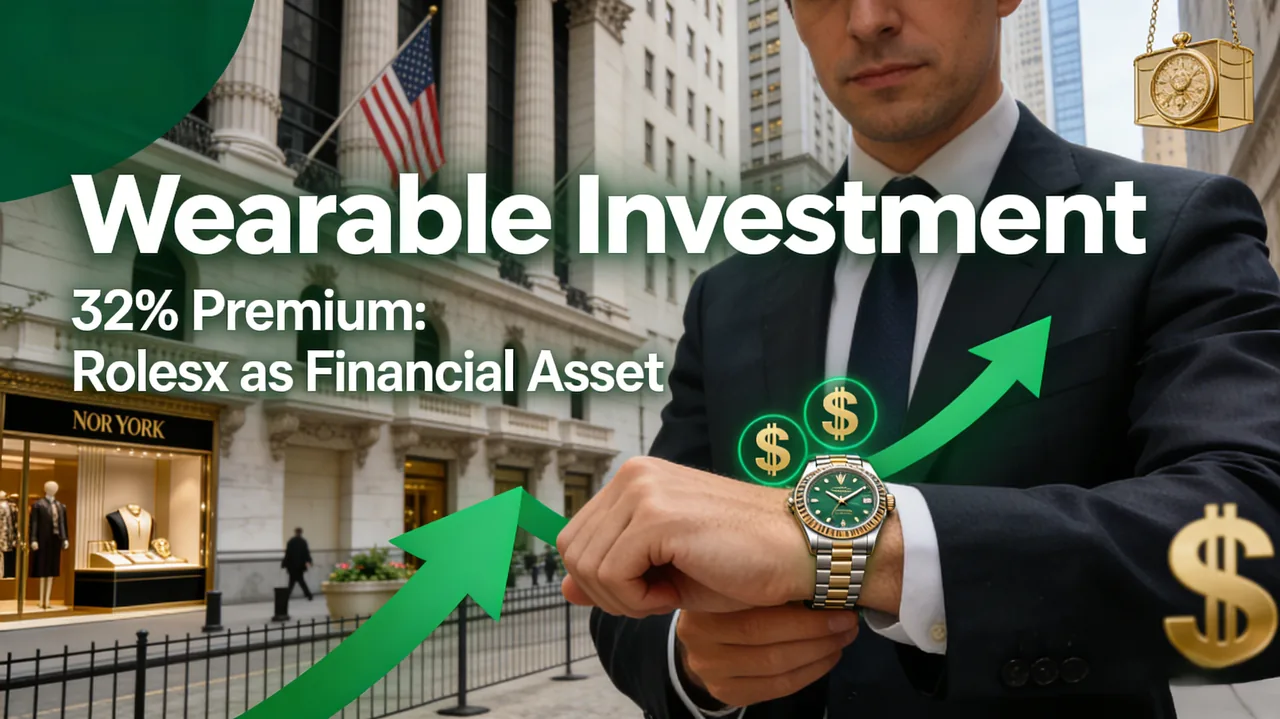32% Premium! Why Pre-Owned Rolexes Have Become Americans’ Wearable Investments?