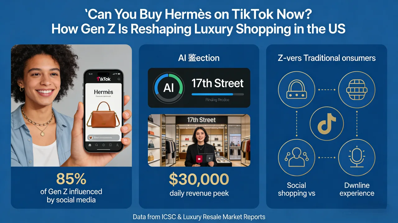 Wait, You Can Buy Hermès on TikTok Now? How Gen Z is Changing Luxury Shopping in the US
